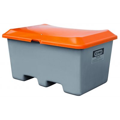 GRP-sandbehållare Plus3 400 l grå/orange, ohne Entnameöffnung