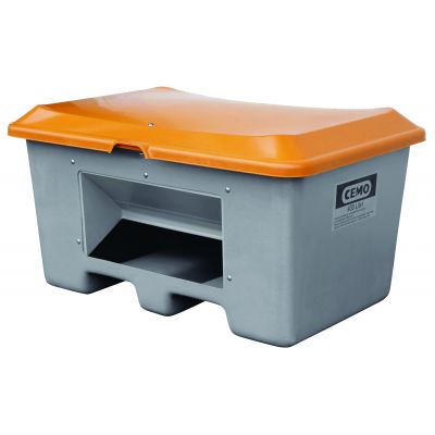 GRP-sandbehållare Plus3 400 l grå/ orange