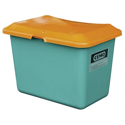 GRP-sandbehållare Plus3 100 l grön/ orange