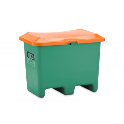 GRP-sandbehållare Plus3 200 l grön/ orange
