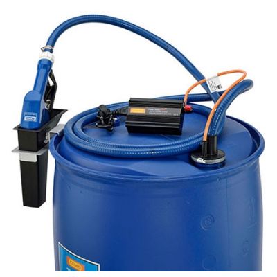 Dränkbar pump CENTRI SP 30, 12 V för AdBlue®, diesel, vatten och kylarvätska, kit med nätdel, slang, automatiskt munstycke
