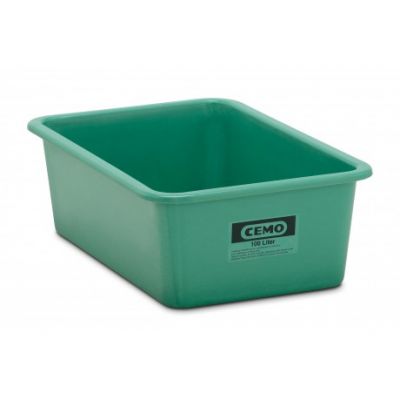 Rektangulär container 100 l standard, grön