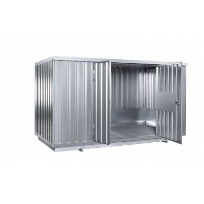 Säker förvaringscontainer SRC 5.1N galvaniserad, dörr: kortsidan 